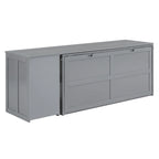 Murphy-Bett in Queen-Size mit drehbarem Schreibtisch
