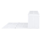 Murphy-Bett in Queen-Size mit drehbarem Schreibtisch