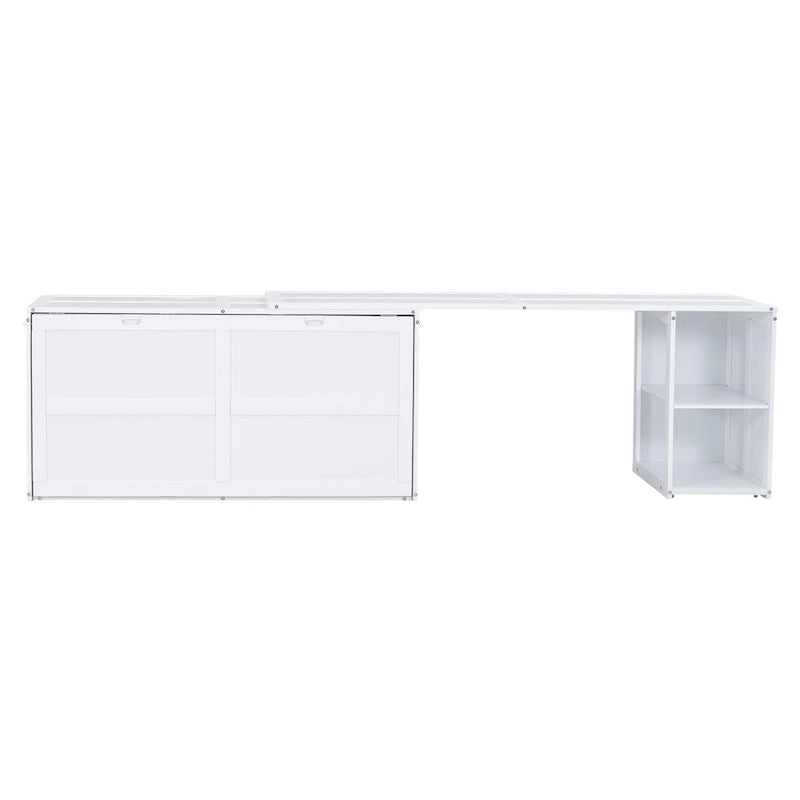 Murphy-Bett in Queen-Size mit drehbarem Schreibtisch