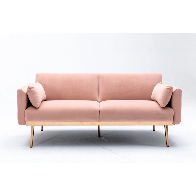 Divanetti letto convertibili imbottiti in velluto