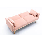 Divanetti letto convertibili imbottiti in velluto
