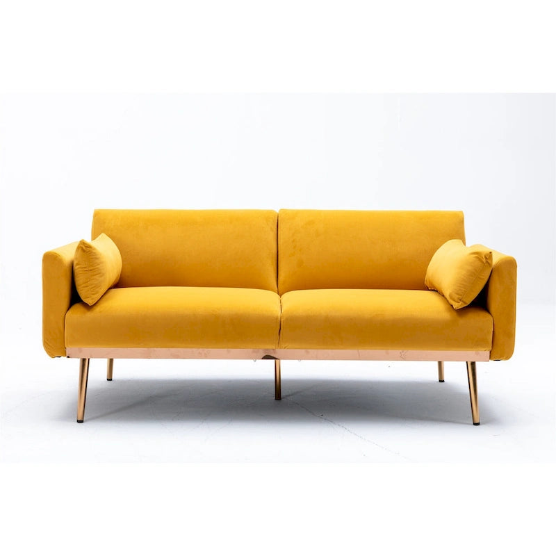 Divanetti letto convertibili imbottiti in velluto