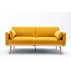 Divanetti letto convertibili imbottiti in velluto