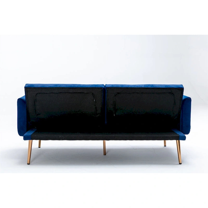 Divanetti letto convertibili imbottiti in velluto