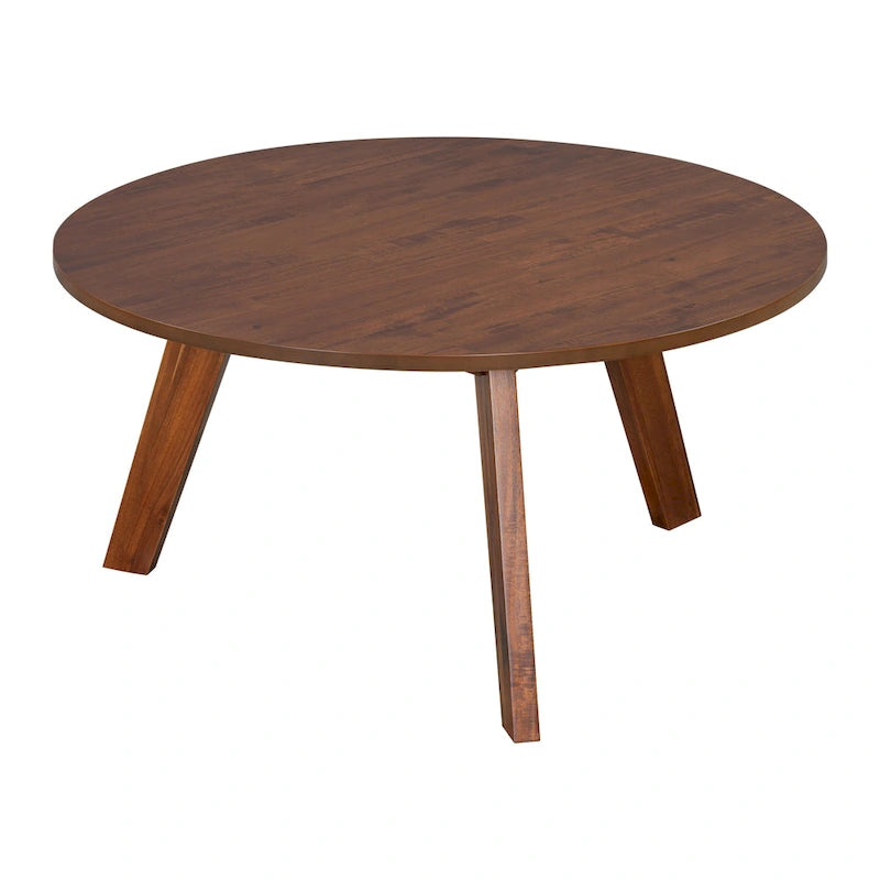 Table basse ronde en bois d’acacia