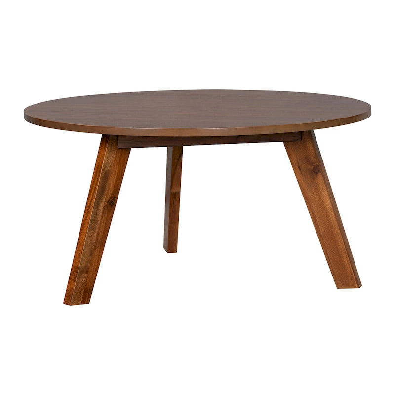 Table basse ronde en bois d’acacia