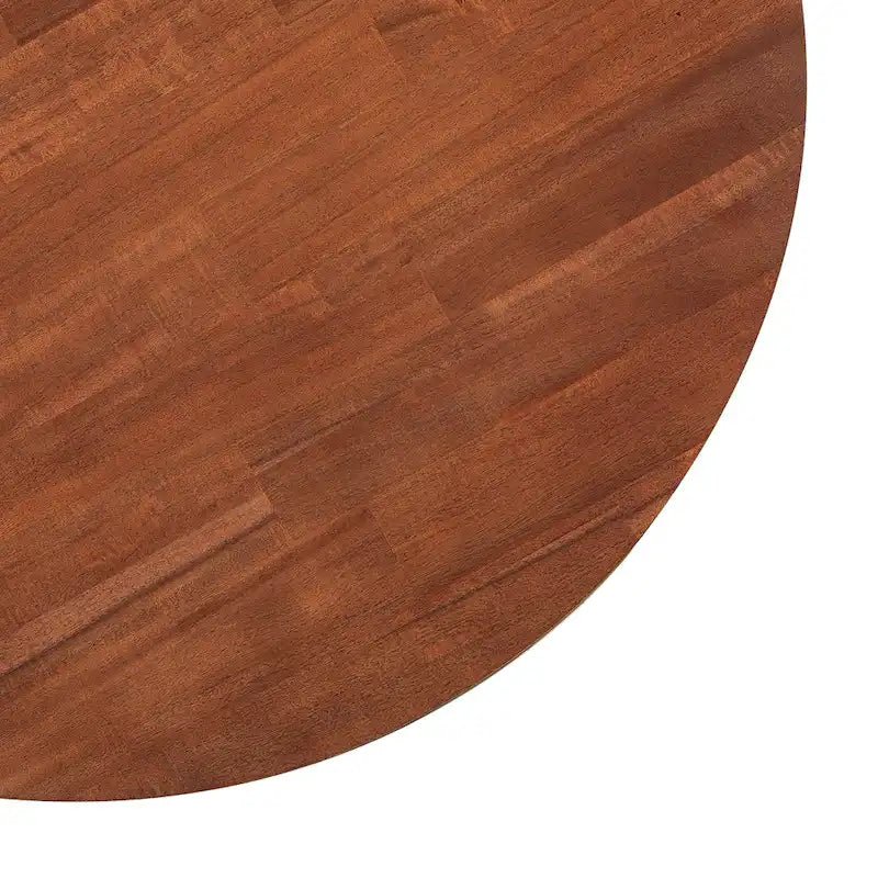 Table basse ronde en bois d’acacia