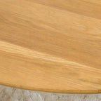 Table basse ronde en bois d’acacia