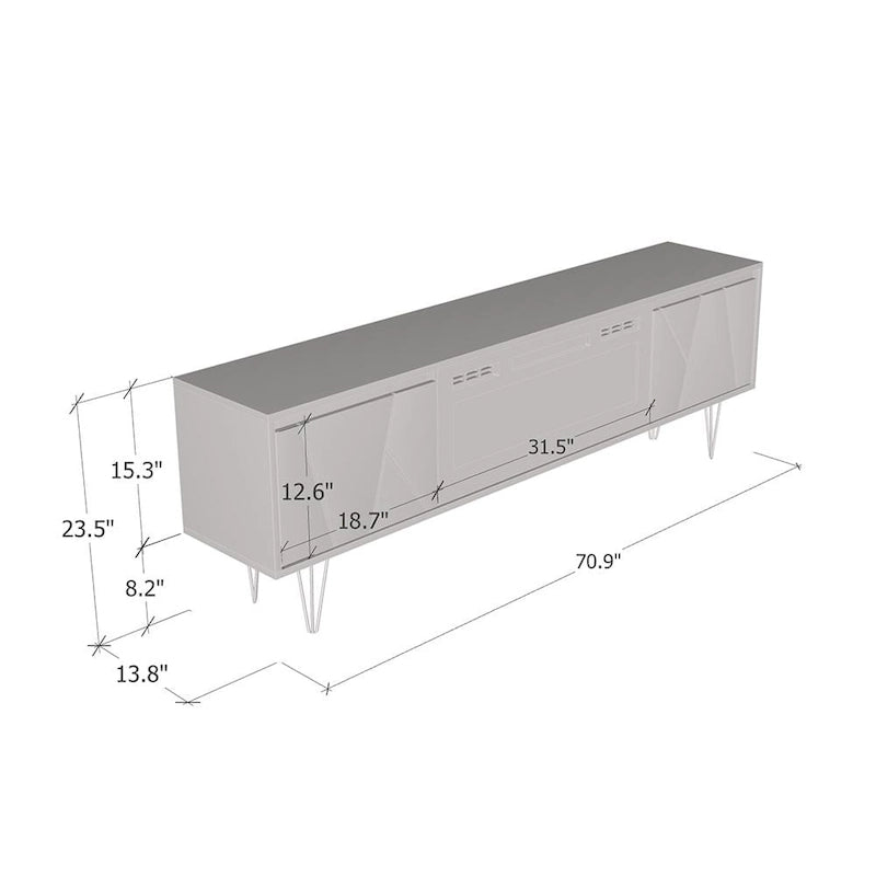 Fireplace TV Stand