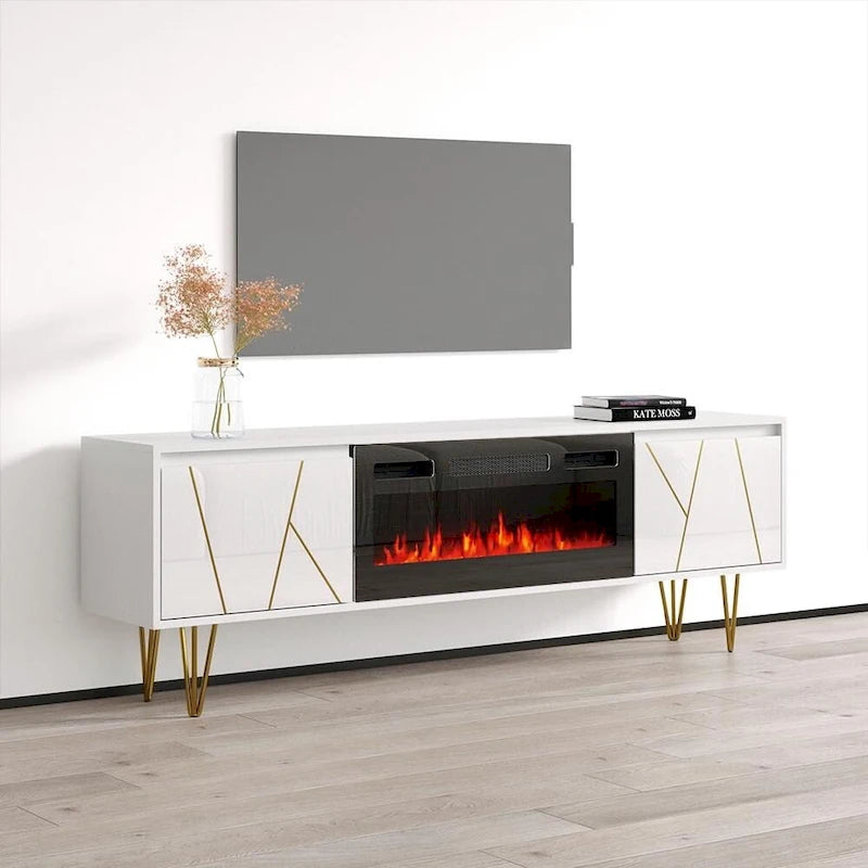 Fireplace TV Stand