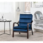 24.8 Wide Mid-Century Modern Velvet Armchair