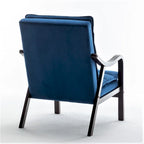 24.8 Wide Mid-Century Modern Velvet Armchair