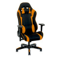 Bonded Leather, Fabric, and Mesh High-back Ergonomic Gaming Chair