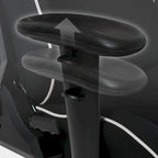 Bonded Leather, Fabric, and Mesh High-back Ergonomic Gaming Chair