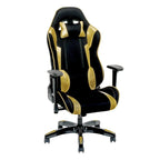Bonded Leather, Fabric, and Mesh High-back Ergonomic Gaming Chair
