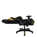 Bonded Leather, Fabric, and Mesh High-back Ergonomic Gaming Chair