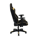 Bonded Leather, Fabric, and Mesh High-back Ergonomic Gaming Chair