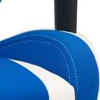 Bonded Leather, Fabric, and Mesh High-back Ergonomic Gaming Chair
