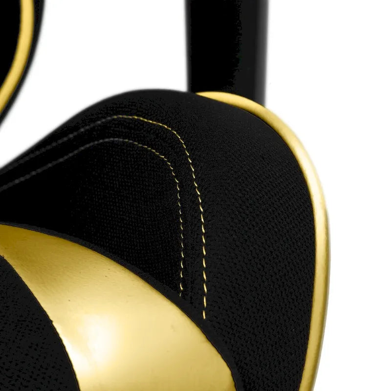 Bonded Leather, Fabric, and Mesh High-back Ergonomic Gaming Chair