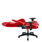 Bonded Leather, Fabric, and Mesh High-back Ergonomic Gaming Chair