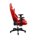 Bonded Leather, Fabric, and Mesh High-back Ergonomic Gaming Chair