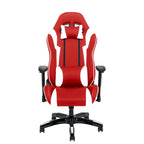 Bonded Leather, Fabric, and Mesh High-back Ergonomic Gaming Chair