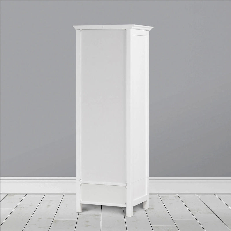 Delaney Freestanding Linen Cabinet with Drawer