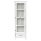 Delaney Freestanding Linen Cabinet with Drawer