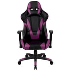 Ergonomischer Racing-Gaming-Stuhl mit vollständig neigbarer Rückenlehne in Rot