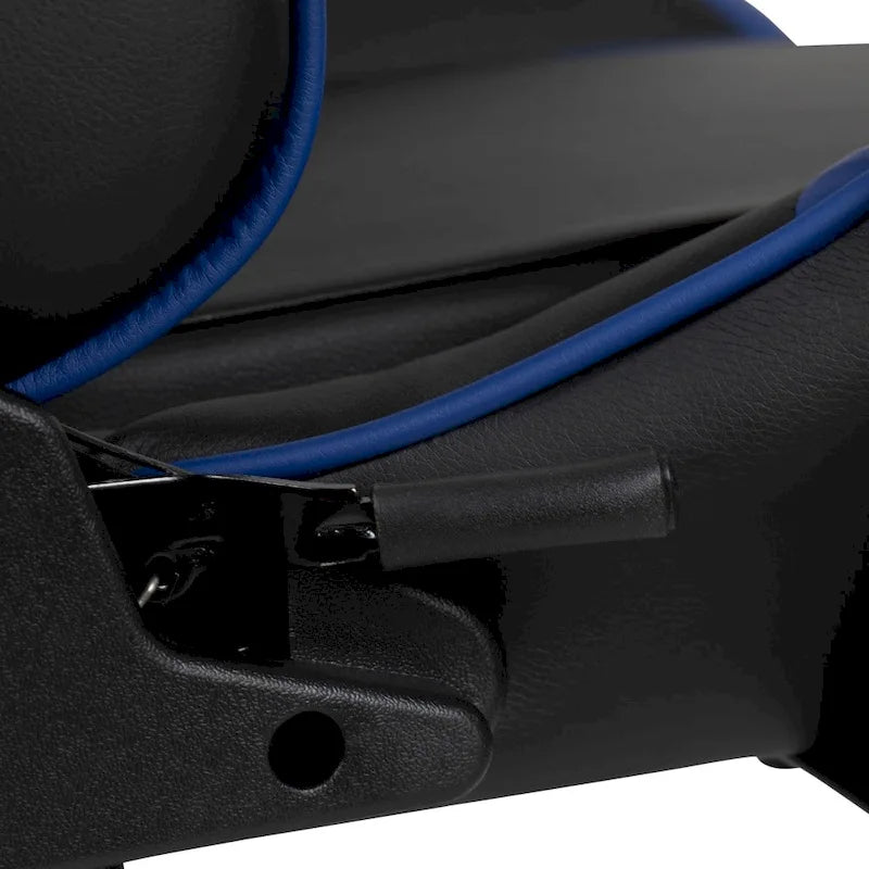 Ergonomischer Racing-Gaming-Stuhl mit vollständig neigbarer Rückenlehne in Rot