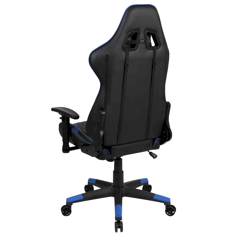 Ergonomischer Racing-Gaming-Stuhl mit vollständig neigbarer Rückenlehne in Rot