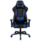 Ergonomischer Racing-Gaming-Stuhl mit vollständig neigbarer Rückenlehne in Rot