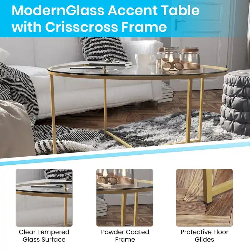Tables gigognes finition avec piètement cantilever en métal