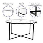 Tables gigognes finition avec piètement cantilever en métal
