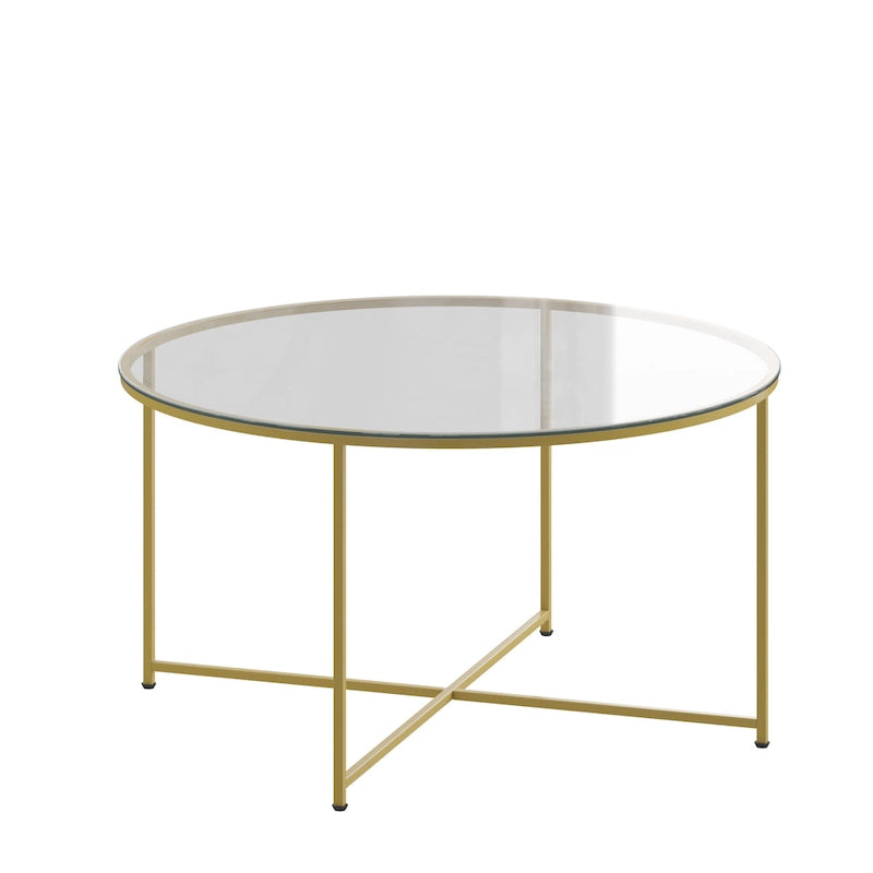 Tables gigognes finition avec piètement cantilever en métal