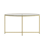 Tables gigognes finition avec piètement cantilever en métal