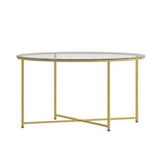 Tables gigognes finition avec piètement cantilever en métal