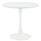 31.5 Inch Modern Round Kitchen and Dining Table for 2-4