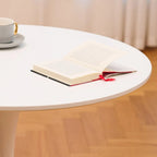 31.5 Inch Modern Round Kitchen and Dining Table for 2-4