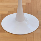 31.5 Inch Modern Round Kitchen and Dining Table for 2-4