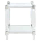 Acrylic Accent Table - 20 W x 20 L x 24 H - 20Wx20Dx24H