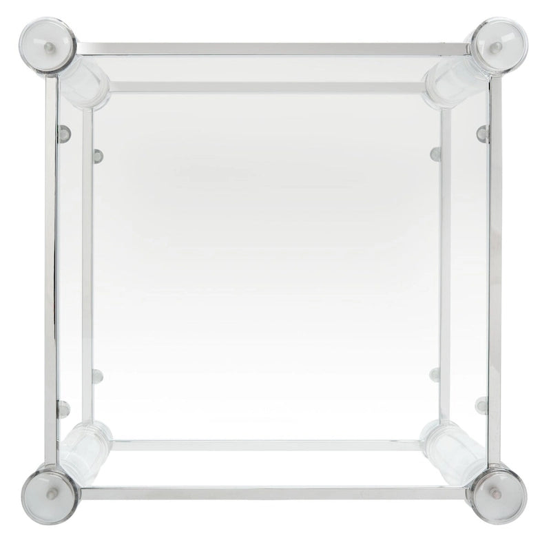 Acrylic Accent Table - 20 W x 20 L x 24 H - 20Wx20Dx24H