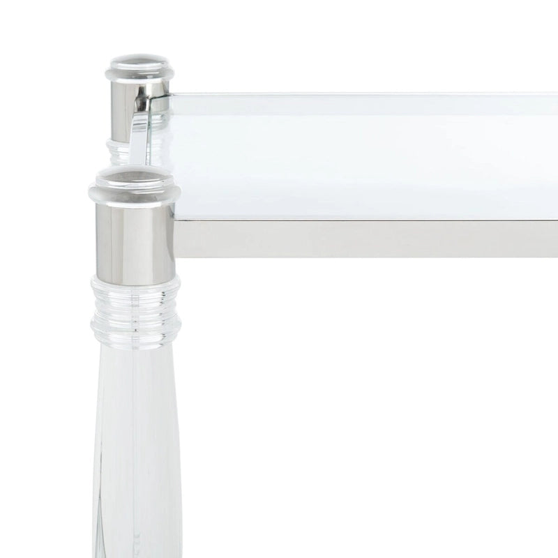 Acrylic Accent Table - 20 W x 20 L x 24 H - 20Wx20Dx24H