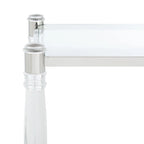 Acrylic Accent Table - 20 W x 20 L x 24 H - 20Wx20Dx24H
