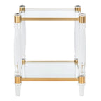 Acrylic Accent Table - 20 W x 20 L x 24 H - 20Wx20Dx24H