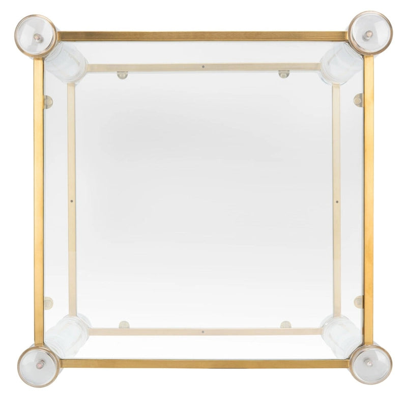 Acrylic Accent Table - 20 W x 20 L x 24 H - 20Wx20Dx24H
