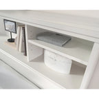 Tête de lit blanche pour lit double-Queen
