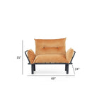 Futon Love Seat ,Frame collapsible