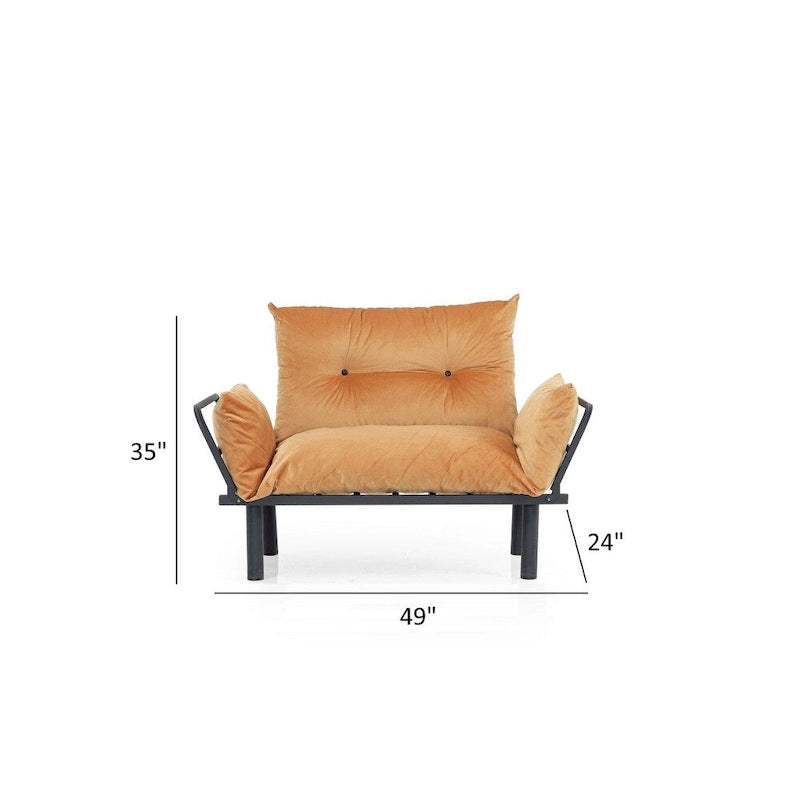 Futon Love Seat ,Frame collapsible