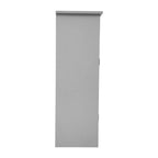 Floor Cabinet Storage Organizer with Magnetic Closure Door and Shelves